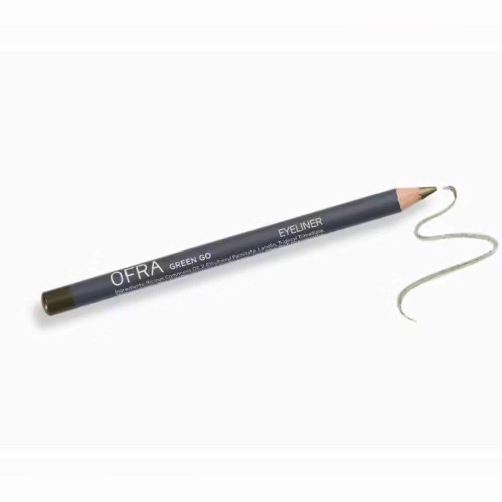 NWT OFRA Green Go Eyeliner Pencil Metallic Green Shade